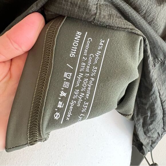 Outdoor Voices Frostknit Pullover Hoodie in Olive Green NEW Size Small - Picture 11 of 13